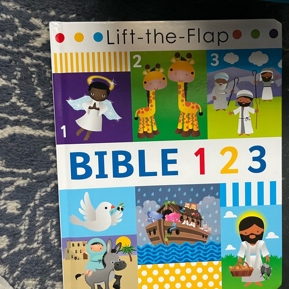 Lift-the-Flap Bible 123 Kids Book